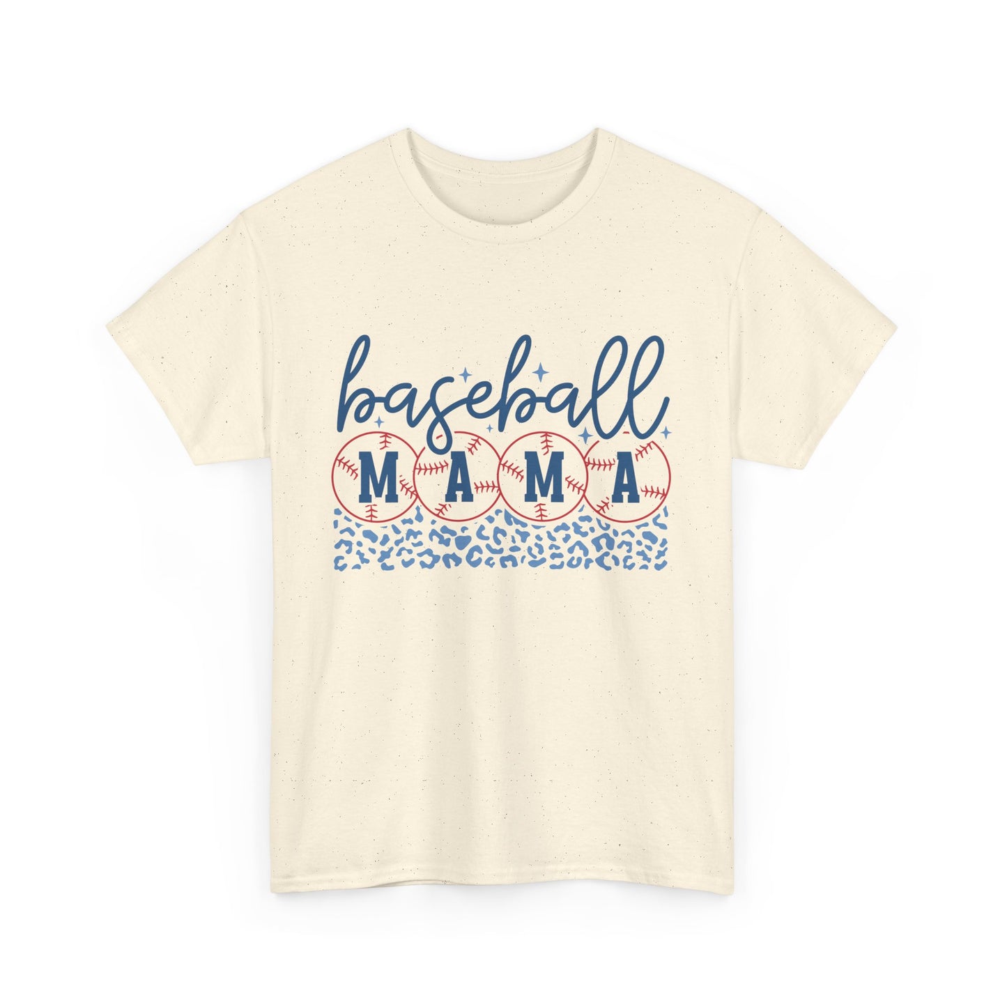 Baseball Mama Unisex Heavy Cotton Tee - Casual Comfort Wear