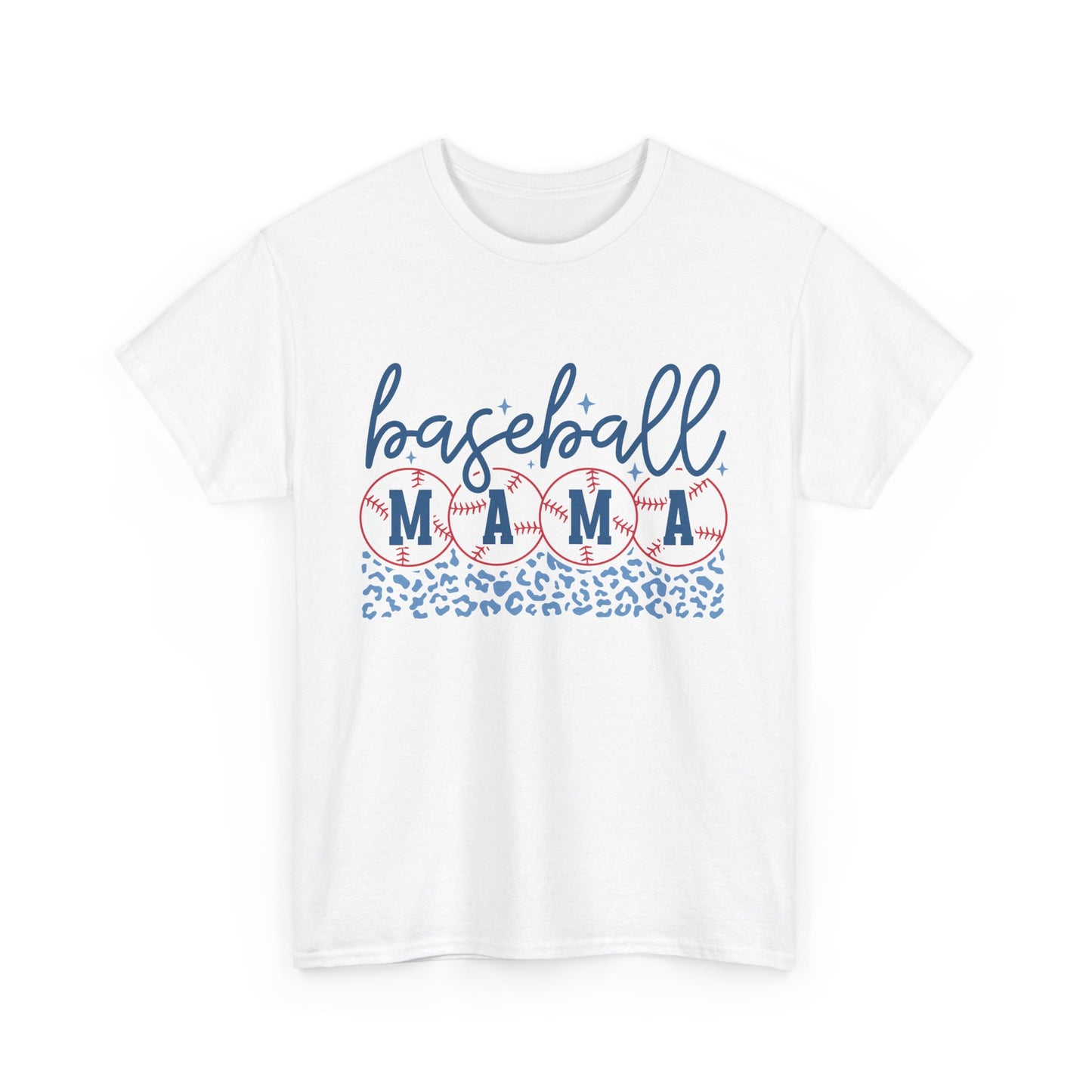 Baseball Mama Unisex Heavy Cotton Tee - Casual Comfort Wear