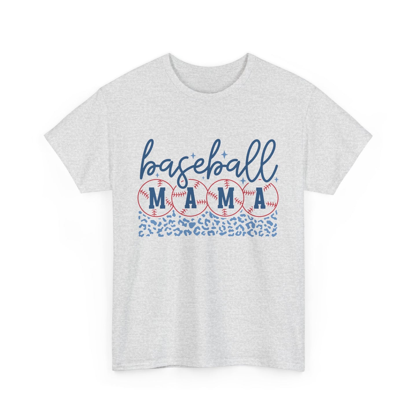Baseball Mama Unisex Heavy Cotton Tee - Casual Comfort Wear