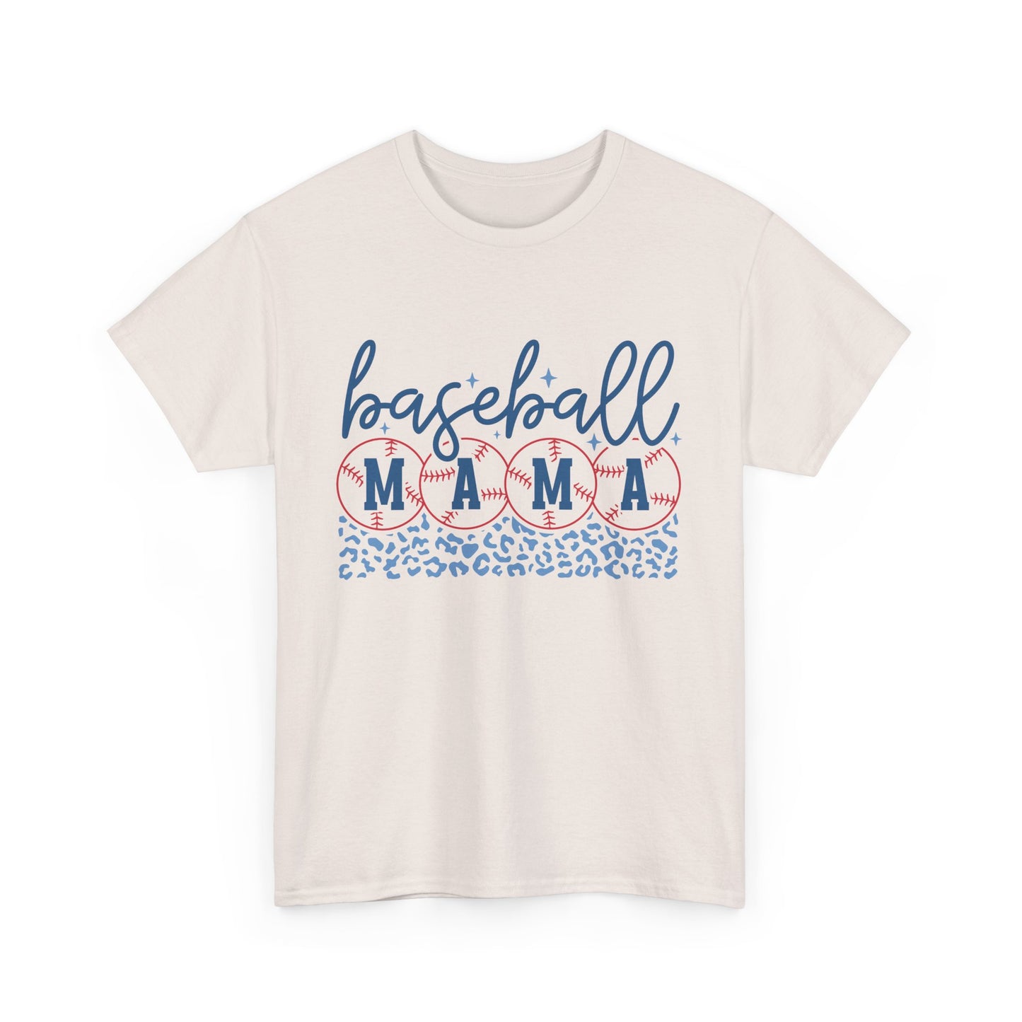 Baseball Mama Unisex Heavy Cotton Tee - Casual Comfort Wear