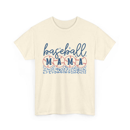Baseball Mama Unisex Heavy Cotton Tee - Casual Comfort Wear
