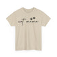 Cat Mama Unisex Heavy Cotton Tee - Casual Comfort Wear
