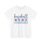 Baseball Mama Unisex Heavy Cotton Tee - Casual Comfort Wear