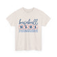 Baseball Mama Unisex Heavy Cotton Tee - Casual Comfort Wear